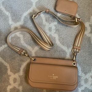 Like New Kate Spade Crossbody in Beige